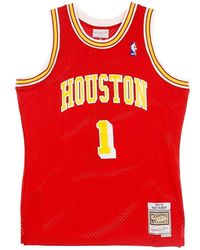 Mitchell & Ness - Fitness ,Rood ,Polyester Nba Tracy Mc Grady Basketball Tank Top - Lyst