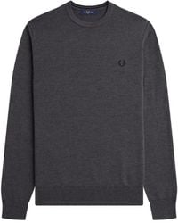 Fred Perry - Round-Neck Knitwear - Lyst