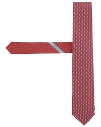 Ferragamo - Seidenkrawatte Mit Gemustertem Design - Lyst