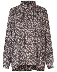 Lolly's Laundry - Overhemden ,Veelkleurig ,Katoen Zwart Gewassen Shirt Ls Model - Lyst
