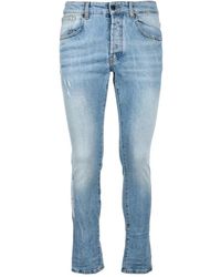CoSTUME NATIONAL - Skinny Fit Jeans - Lyst