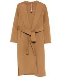 GLOX - Belted Coats - Lyst