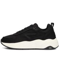 Hub - Schwarze Low-Top Sneakers Glide-W - Lyst