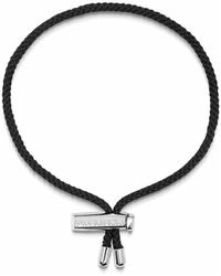 Nialaya - #39;S String Bracelet With Adjustable Lock - Lyst