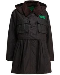 Barbour - Peplum Waxed Jacket - Lyst