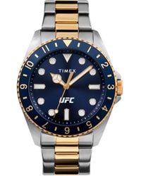 Timex - Analog edelstahl uhr ufc deput - Lyst