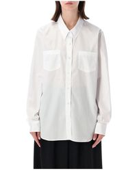 Dries Van Noten - Overhemden ,Wit ,Katoen Shirts - Lyst