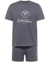 carlo colucci - Nachtkleding ,Grijs ,Pyjamas - Lyst