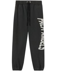 Palm Angels - Dunkelgraue city gewaschene sweatpants - Lyst