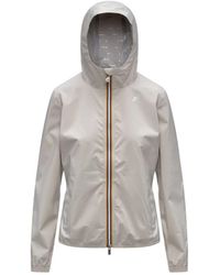 K-Way - Jassen ,Polyester Lil 2.0 Stretch Dot Jacket - Lyst