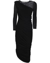 Norma Kamali - Schwarzes Diana Kleid Aw23 - Lyst