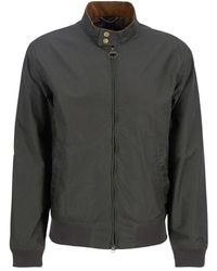 Barbour - Jassen ,Groen ,Katoen Royston Wax Jacket - Lyst