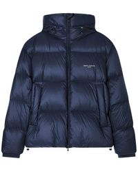 ARMANI EXCHANGE - Stijlvolle Jas Met Ritssluiting En Elastische Boorden - Lyst