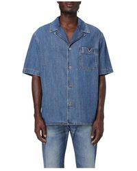 Valentino - Denim Shirts - Lyst
