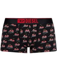 DIESEL - Ondergoed ,Zwart ,Katoen Damien-Gft Boxer Briefs - Lyst
