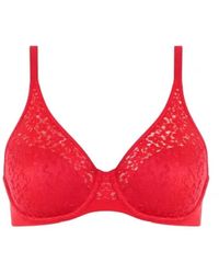Chantelle - Ondergoed ,Rood ,Norah Comfort Beugelbeha - Lyst