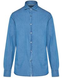 Canali - Casual Shirts - Lyst