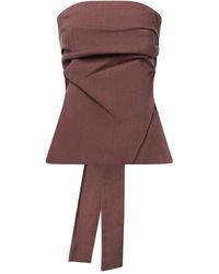 Ottod'Ame - Sleeveless Tops - Lyst