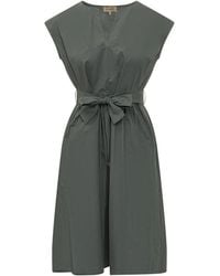 Woolrich - Mouwloze Jurk Met V-Hals - Lyst
