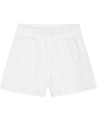 Anine Bing - Korte Broeken ,Wit ,Short Shorts - Lyst