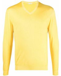 Malo V-Neck Sweater - Gelb