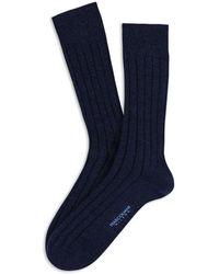 Marcoliani - Ondergoed ,Blauw ,Nylon Dress Cashmere Sokken - Lyst