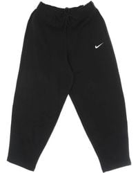Nike - Essentials Collection Fleece Curve Pants - Lyst