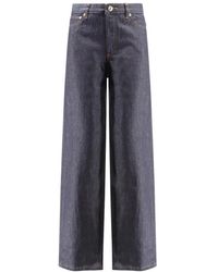 A.P.C. - Wide Jeans - Lyst