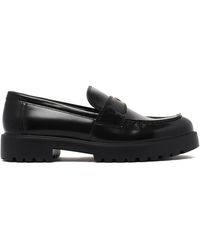 Tory Burch - Scarpe basse in pelle nera - Lyst