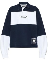 DSquared² - Polo Shirt Mit Gesticktem Logo - Lyst