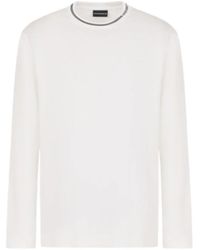 Emporio Armani - Round-Neck Knitwear - Lyst
