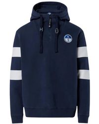 North Sails - Half-Zip Hoodie - Lyst