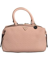 Guess - Handtasche aus polyurethan mit henkeln und schultergurt - Lyst