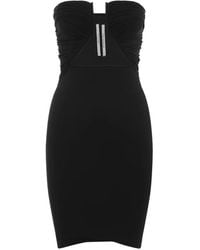 Rick Owens - Prong Jersey Mini Dress - Lyst
