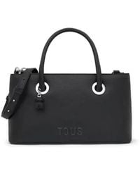Tous - City Poppy Schwarze Handtasche - Lyst
