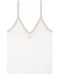 Courreges - Tops > sleeveless tops - Lyst