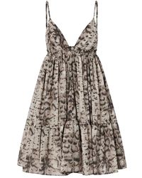 Pinko - Kleedjes ,Veelkleurig ,Katoen Adrano Dress - Lyst