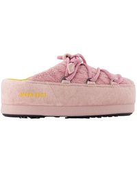 Moon Boot - Schoenen ,Roze ,Evx Knit Mules - Lyst