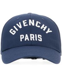 Givenchy - Accessoires ,Blauw ,Katoen Stijlvolle Hoeden Collectie - Lyst
