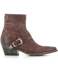 Sartore - Schoenen ,Bruin ,Leer Mustang Texan Boot - Lyst