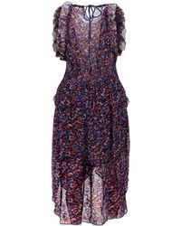 Isabel Marant - Isabel marant étoile - dresses > day dresses > midi dresses - Lyst