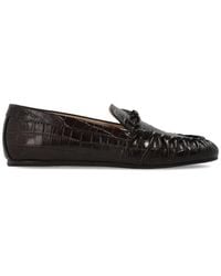Stuart Weitzman - Schoenen ,Bruin ,Leer Britt Bow Loafer - Lyst