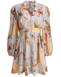 Zimmermann - Short Dresses - Lyst