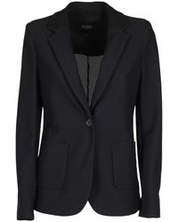 Seventy - Schwarzer Technischer Mesh-Blazer - Lyst