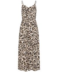 Ichi - Maxi Dresses - Lyst