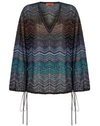 Missoni - V-Neck Knitwear - Lyst