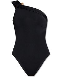 Versace - Badmode ,Zwart ,Badpak Uit Één Stuk - Lyst