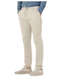 Dstrezzed - Twill Gestrickte Tapered Jogger Hose - Lyst
