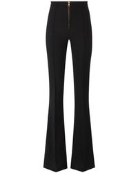 Elisabetta Franchi - Wide Trousers - Lyst
