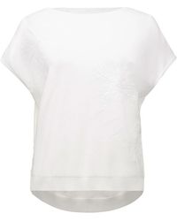 Joseph Ribkoff - Embroidered Boat Neck Pullover - Lyst